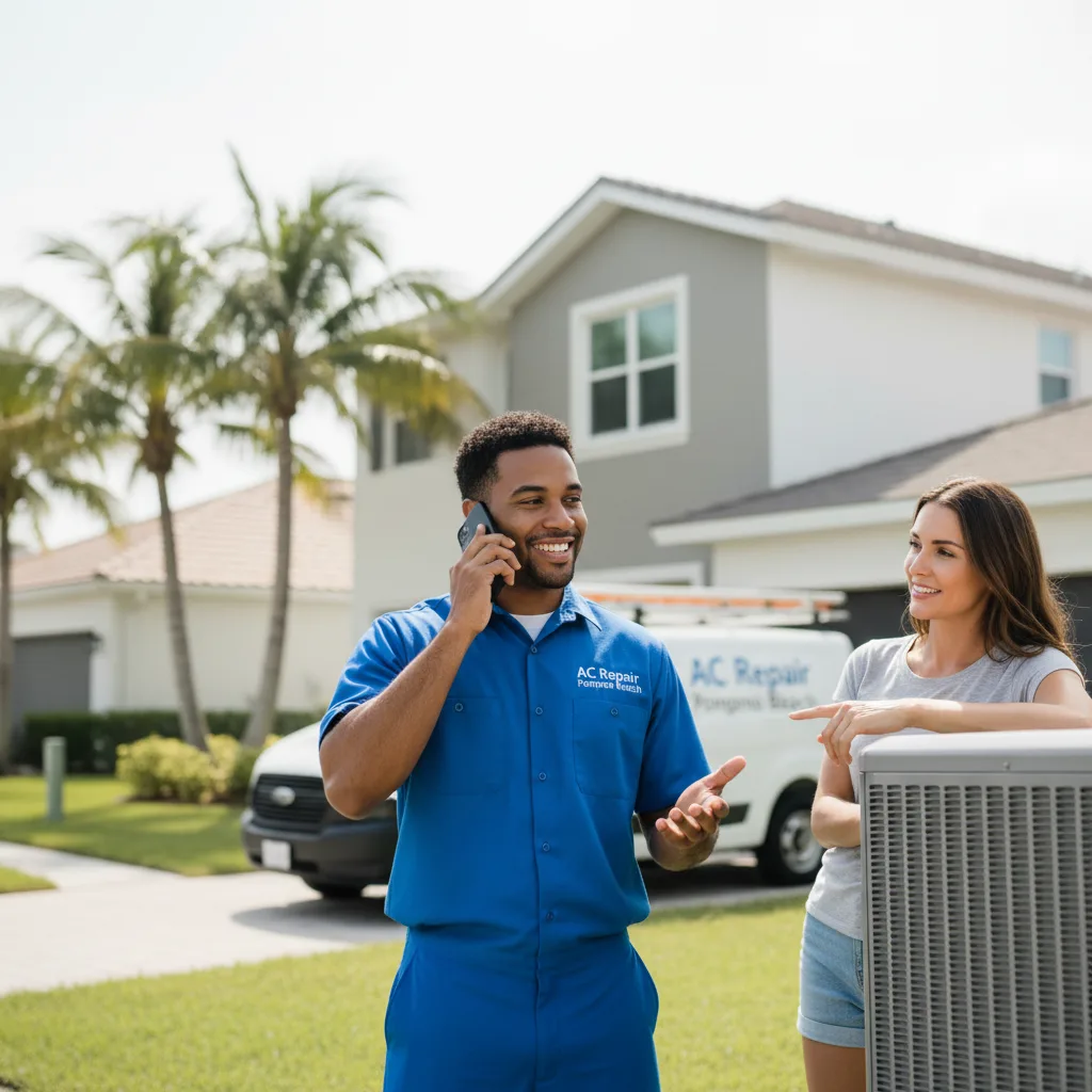 AC Repair Pompano Beach customer support in Canton